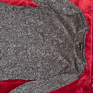 Medium black glittery bodysuit
